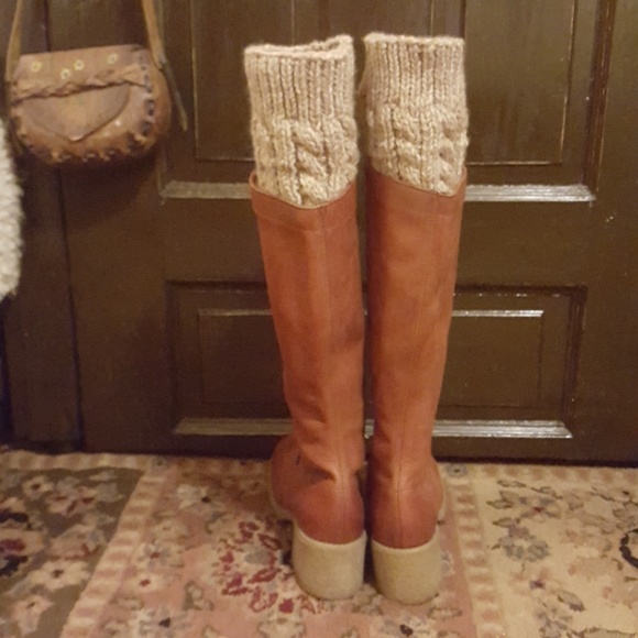 Vintage Leather Lace Up Boots - Picture 7 of 8